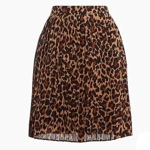 Pleated Mini Skirt